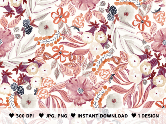 Download Duo Watercolor Patterns - Premium Resources