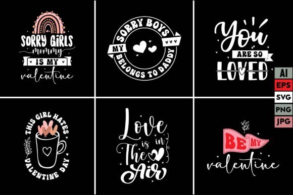 Download Valentine's Day Bundle T Shirt Design - T shirt design Collection