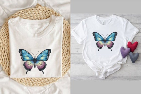 Download Butterfly T Shirt Design, Vintage, A6 - T shirt design Collection